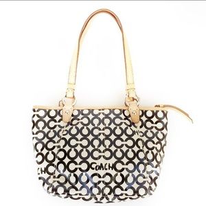 Coach Leah Opt Art Coated Canvas #42419